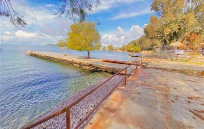 Bodrum Gümüşlük Plajlı Gümsan Sitesinde Satılık İliz Dubleks