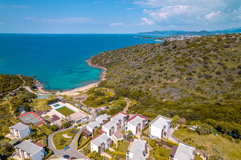 Regnum Bargilya Deniz Manzaralı 3+1 Denize Sıfır Bahçe Dubleksi