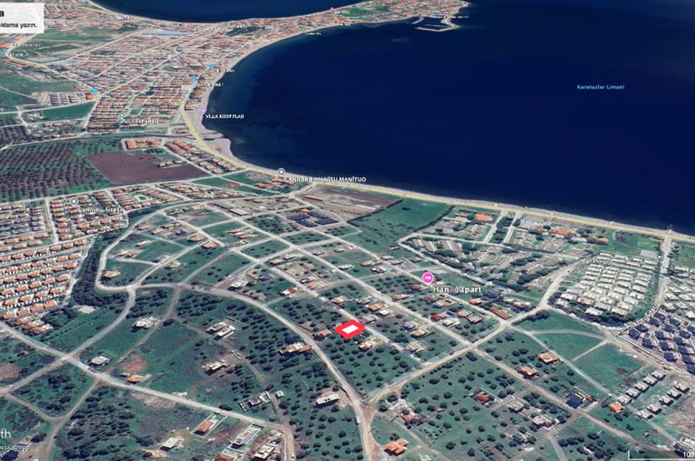 CENTURY21 UZMANDAN ÇANDARLI VİLLA İMARLI ARSA