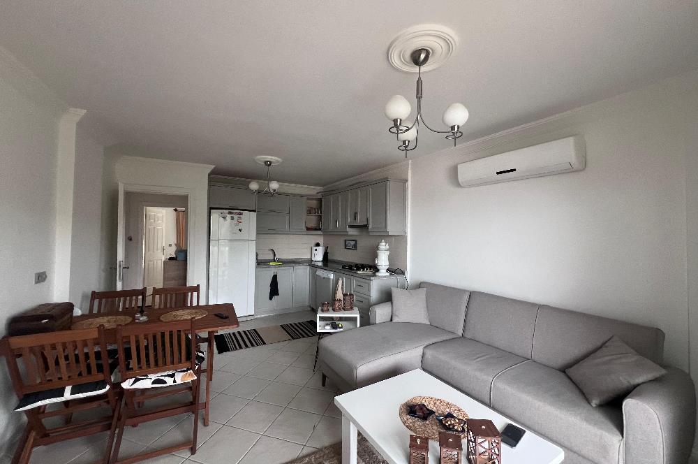 Bodrum Adabükü Turkuaz Sitesinde Eşyalı 2+1 Bahçe Katı Daire