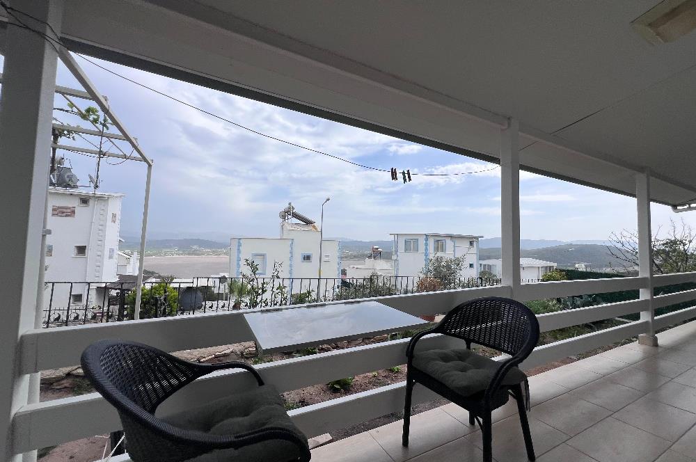 Bodrum Adabükü Gümüşkum Sitesinde Göl Manzaralı Müstakil
