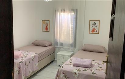 DATÇA MERKEZDE PANORAMİK DENİZ MANZARALI FULL EŞYALI KİRALIK2+1