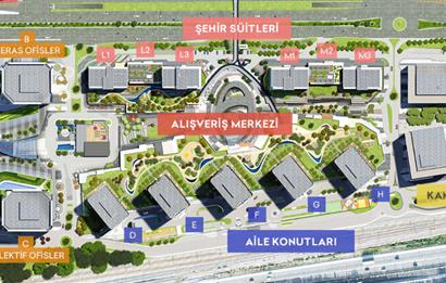 MERKEZ ANKARA'DA PANORAMİK ŞEHİR MANZARALI SATILIK 2+1