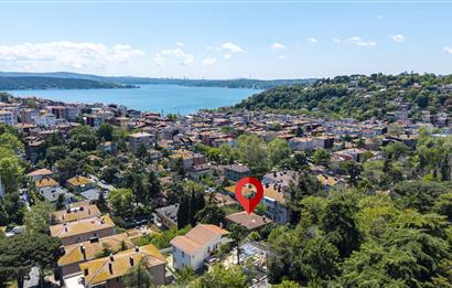 Sarıyer'de içinde 1 VİLLA ve 6 DAİRELİ BİNA bulunan 1361 m2 ARSA