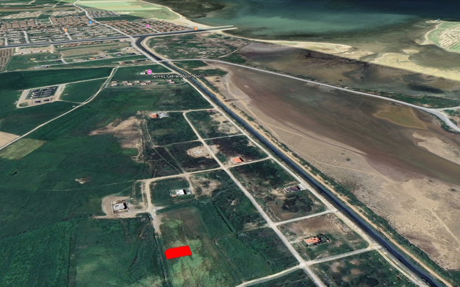 Gömeç Kemalpaşa'da Satılık, 404 m², Köşe Konum Villa Arsası