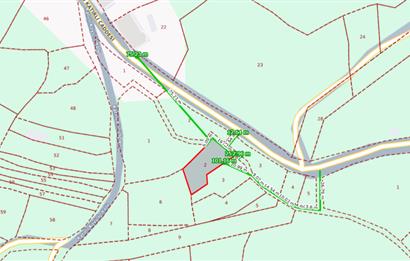 C21 Cius; Katırlı Köy İmarlı Kadastro Yola Cephe Zeytinlik 574m2
