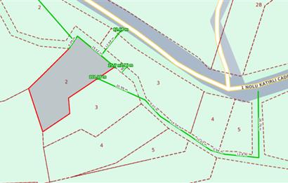 C21 Cius; Katırlı Köy İmarlı Kadastro Yola Cephe Zeytinlik 574m2