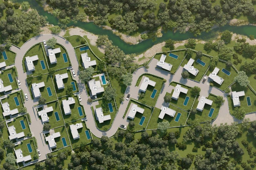 Torba'da Yeni Projede Satılık 3+1 Şık ve Konforlu Villalar