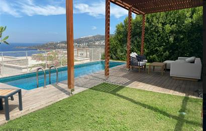 NEF YALIKAVAK'TA PANORAMIK DENİZ MANZARALI SATILIK 4+1 VİLLA