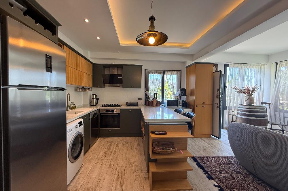 Bodrum Gündoğan Farilya’da Müstakil Girişli ve Geniş Bahçe Kullanımlı Satılık 3+1 Bahçe Katı Daire