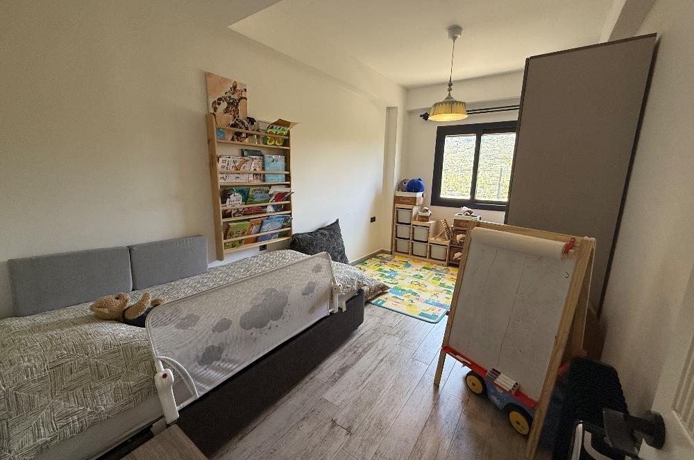 Bodrum Gündoğan Farilya’da Müstakil Girişli ve Geniş Bahçe Kullanımlı Satılık 3+1 Bahçe Katı Daire