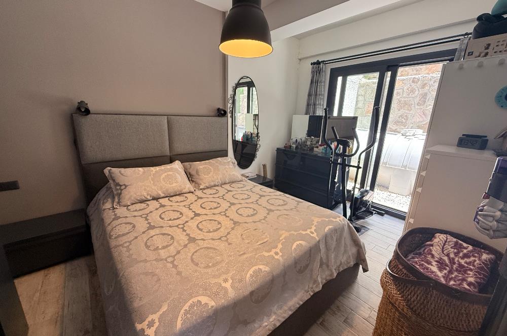 Bodrum Gündoğan Farilya’da Müstakil Girişli ve Geniş Bahçe Kullanımlı Satılık 3+1 Bahçe Katı Daire