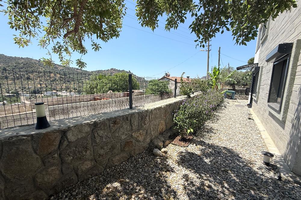 Bodrum Gündoğan Farilya’da Müstakil Girişli ve Geniş Bahçe Kullanımlı Satılık 3+1 Bahçe Katı Daire