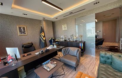 MOMENT BEŞTEPE DE CUMHURBAŞKANLIĞI MANZARALI SATILIK OFİS