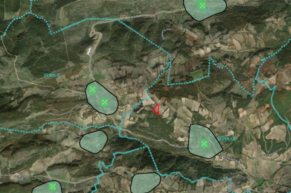 C21 BAL'dan Kirazpınar köyünde 7 Dönüm Orman kenarı