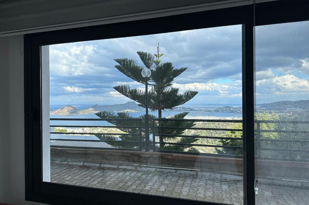 Yalıkavak Marina Manzaralı 4+1 Yıllık Kiralık Dubleks Daire