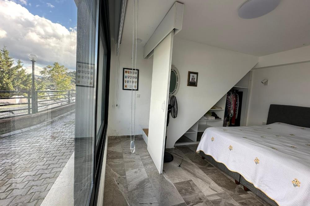 Yalıkavak Marina Manzaralı 4+1 Yıllık Kiralık Dubleks Daire