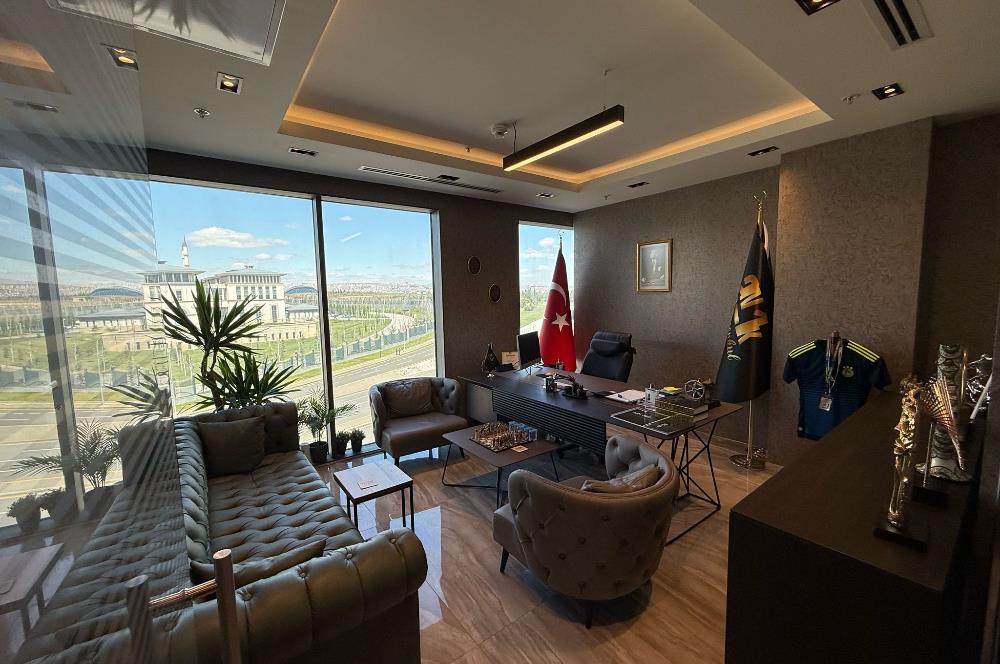 MOMENT BEŞTEPE DE CUMHURBAŞKANLIĞI MANZARALI SATILIK OFİS