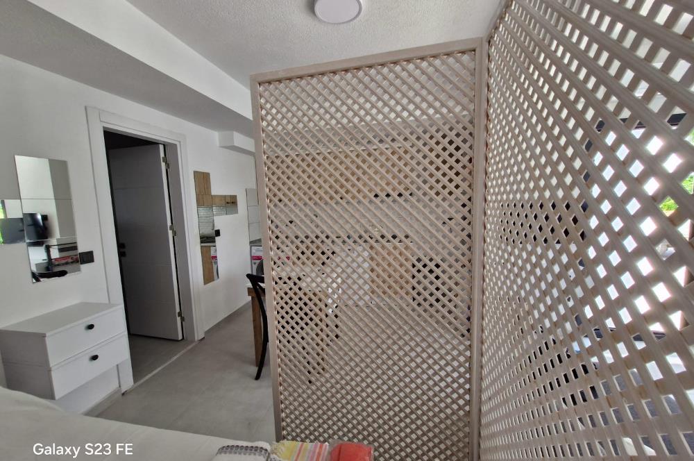 Bodrum Cevat Şakir'de 1+0 Müstakil Girişli Kiralık Stüdyo Daire