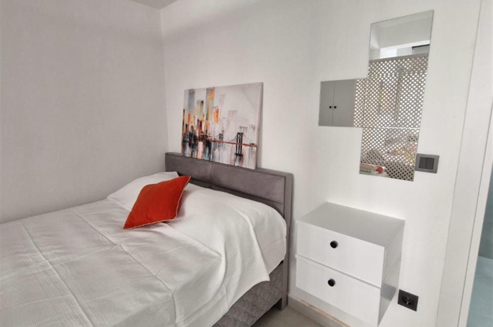 Bodrum Cevat Şakir'de 1+0 Müstakil Girişli Kiralık Stüdyo Daire