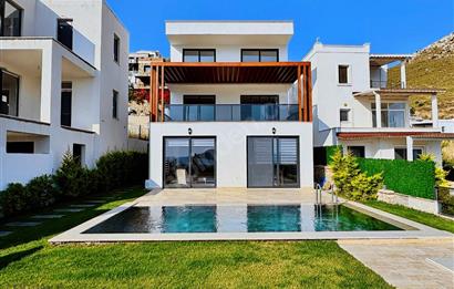Bodrum Gümüşlük Kadıkalesi 2+1 Havuzlu ve Deniz Manzaralı Daire