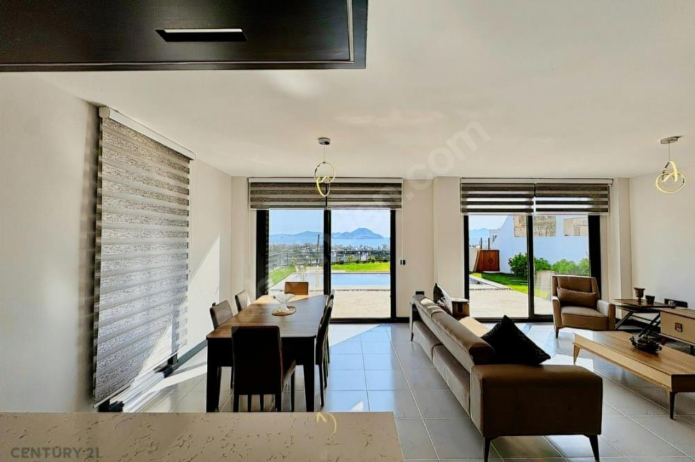 Bodrum Gümüşlük Kadıkalesi 2+1 Havuzlu ve Deniz Manzaralı Daire