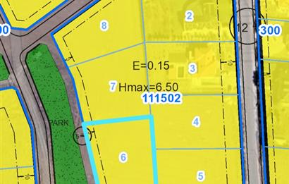 HACILAR'DA 1500 M2 0,15 EMSAL VİLLA PARSELİ 