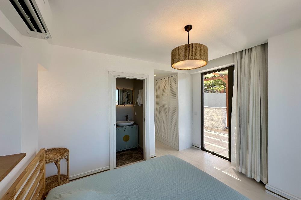 Bodrum Boğaziçi Adabükü The House Residence 3+1 Kiralık Villa