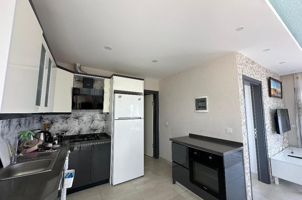 Gündoğan Plajlı Sitede 1+1 Eşyalı Kiralık Daire