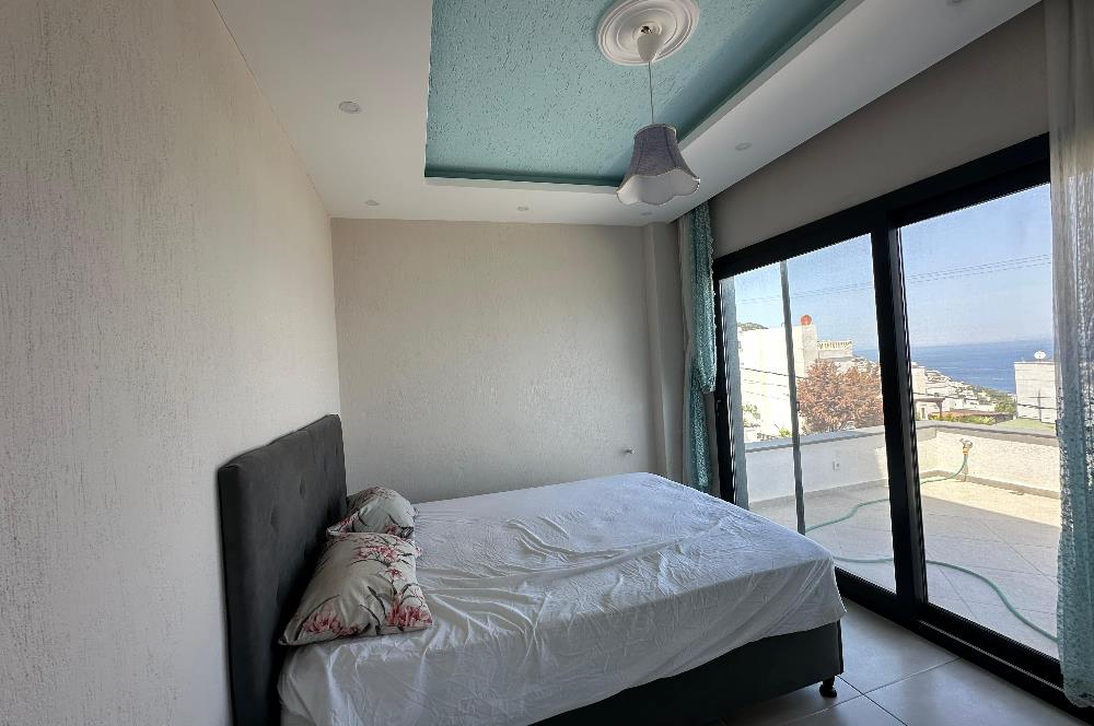 Gündoğan Plajlı Sitede 1+1 Eşyalı Kiralık Daire