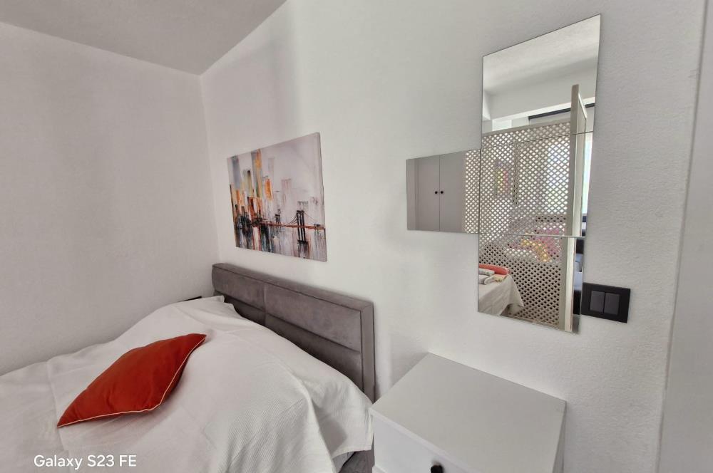 Bodrum Cevat Şakir'de 1+0 Müstakil Girişli Kiralık Stüdyo Daire