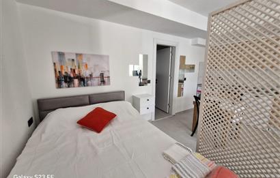 Bodrum Cevat Şakir'de 1+0 Müstakil Girişli Kiralık Stüdyo Daire