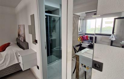 Bodrum Cevat Şakir'de 1+0 Müstakil Girişli Kiralık Stüdyo Daire