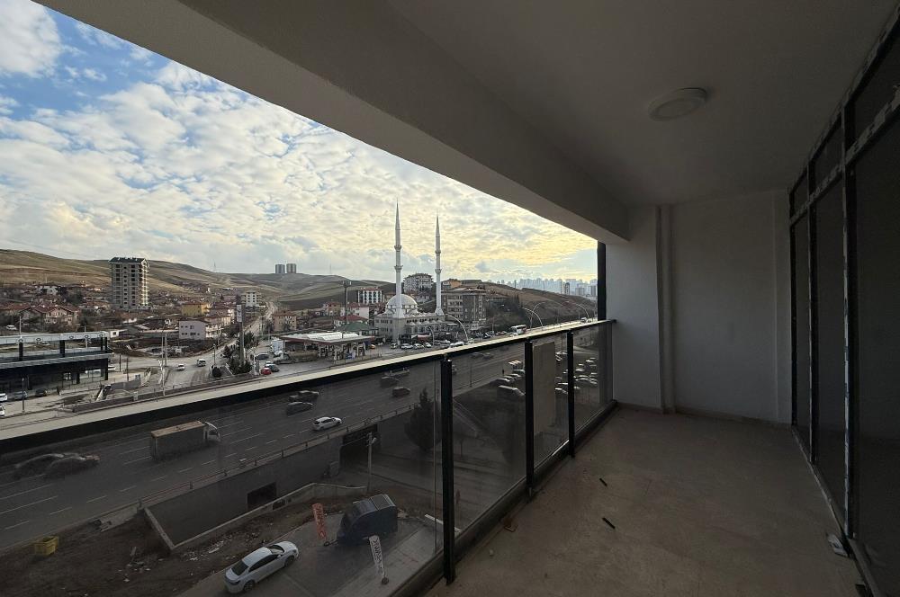 Pursaklar Protokol Yoluna Sıfır Kiralık 1+1 Sıfır Daire/Ofis