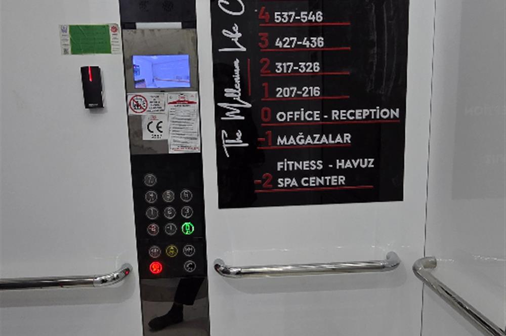 C21 LOCA'DAN THE MİLLENNİUM CENTER'DA KİRALIK EŞYALI 2+1 DAİRE