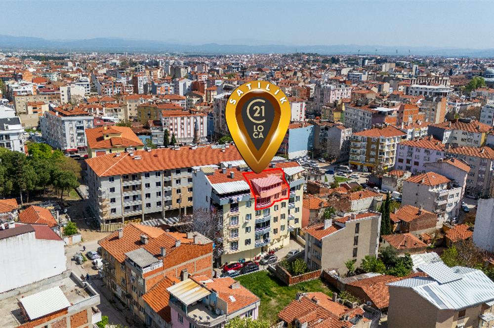 C21 LOCADAN HARİKA KONUMDA 3+1 GENİŞ DUBLEKS DAİRE