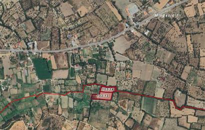 Datça Mahellesinde İmar Sınırında  10,265 m2 Arazi