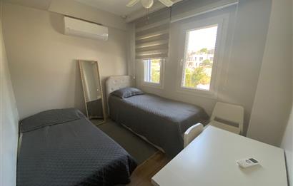 Bodrum Ortakent Yahşi’de Özel Kum Plajlı - Havuzlu Site İçerisinde Kiralık Deniz Manzaralı Müstakil Bahçeli Dubleks