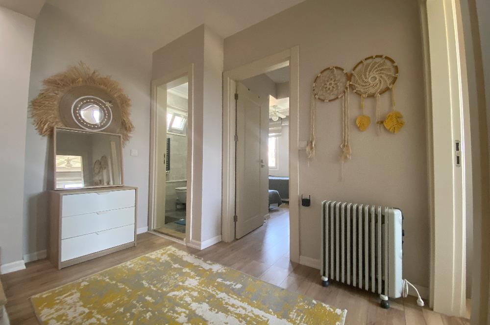 Bodrum Ortakent Yahşi’de Özel Kum Plajlı - Havuzlu Site İçerisinde Kiralık Deniz Manzaralı Müstakil Bahçeli Dubleks