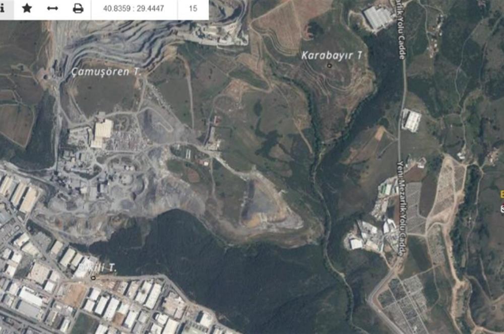 5.800 m² 4 Kat Konut İmarlı Arsa Gebze Pelitli Bağlar Düzünde