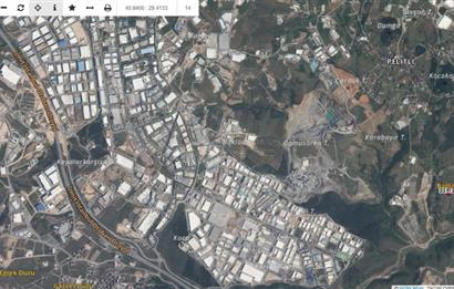 5.800 m² 4 Kat Konut İmarlı Arsa Gebze Pelitli Bağlar Düzünde