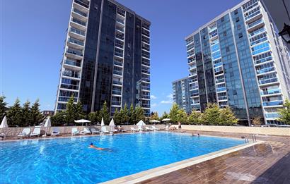BAĞLICA OZAN CITY'DE 11.KAT BÜYÜK TİP 1+1 HAVUZ MANZARALI