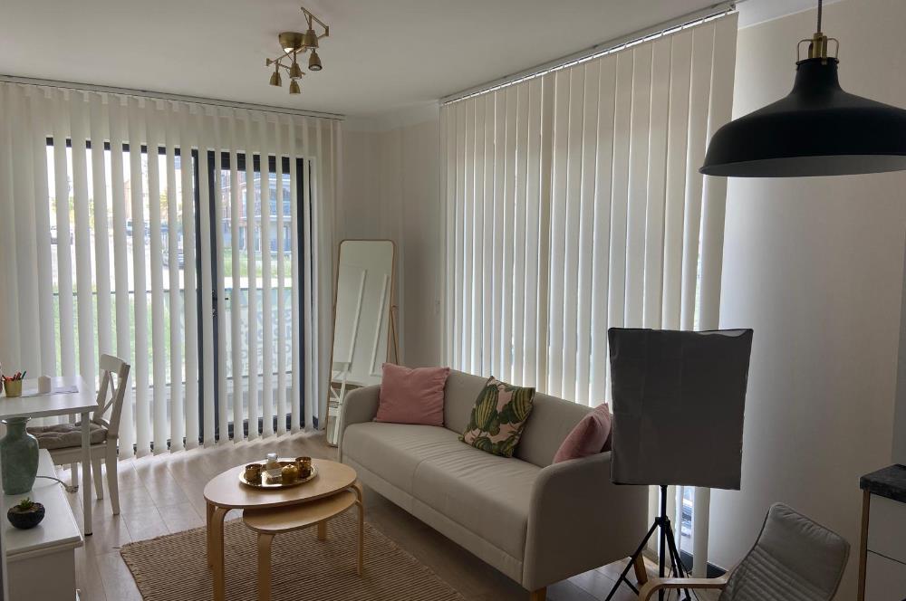 Taşpınar'da Bulvara Yakın Eşyalı Kiralık 1+1