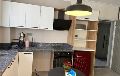 Taşpınar'da Bulvara Yakın Eşyalı Kiralık 1+1
