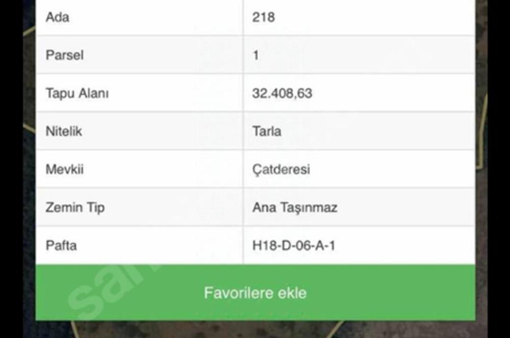 BİGA BEZİRGANLAR'DA TEK TAPU SATILIK FIRSAT TARLA