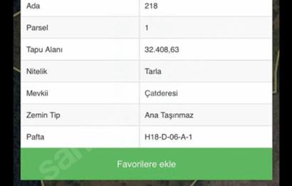 BİGA BEZİRGANLAR'DA TEK TAPU SATILIK FIRSAT TARLA