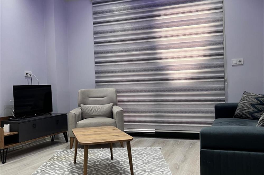 ADLİYE,AVM VE ŞEHİR HASTANESİ YAKINI EŞYALI SATILIK 2+0 DAİRE