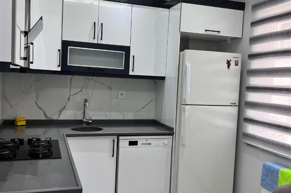 ADLİYE,AVM VE ŞEHİR HASTANESİ YAKINI EŞYALI SATILIK 2+0 DAİRE