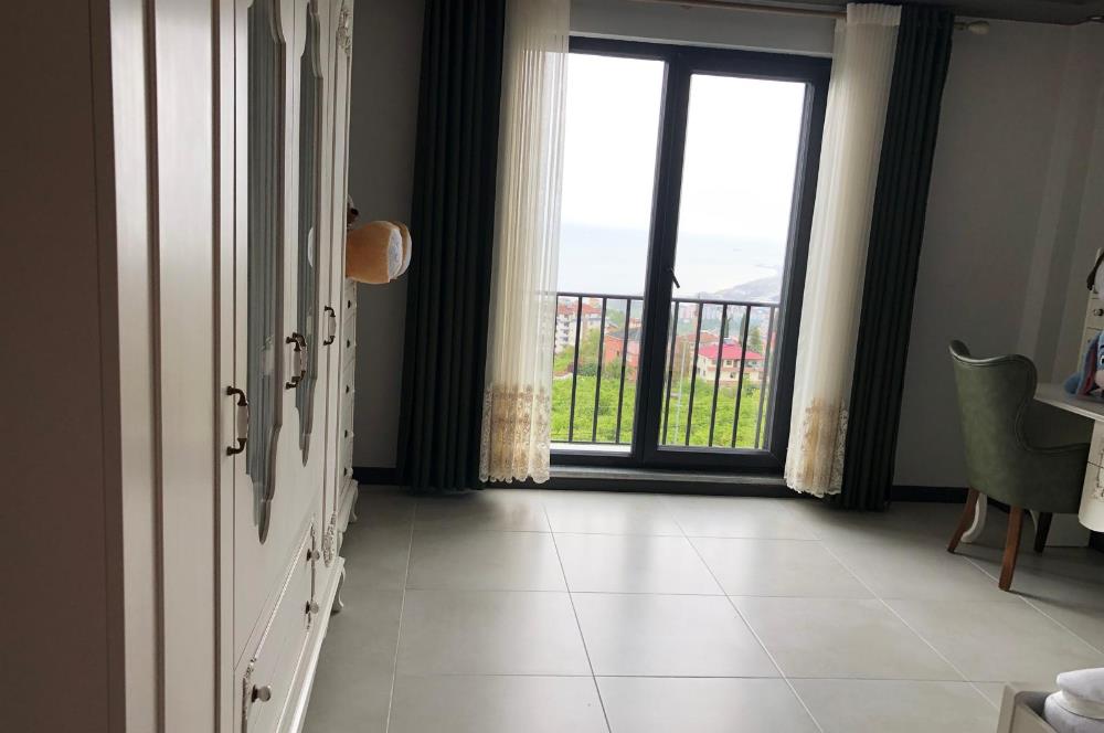 TRABZON'UN GÖZDESİ ORTAHİSAR'DA FULL DENİZ MANZARALI VİLLA 