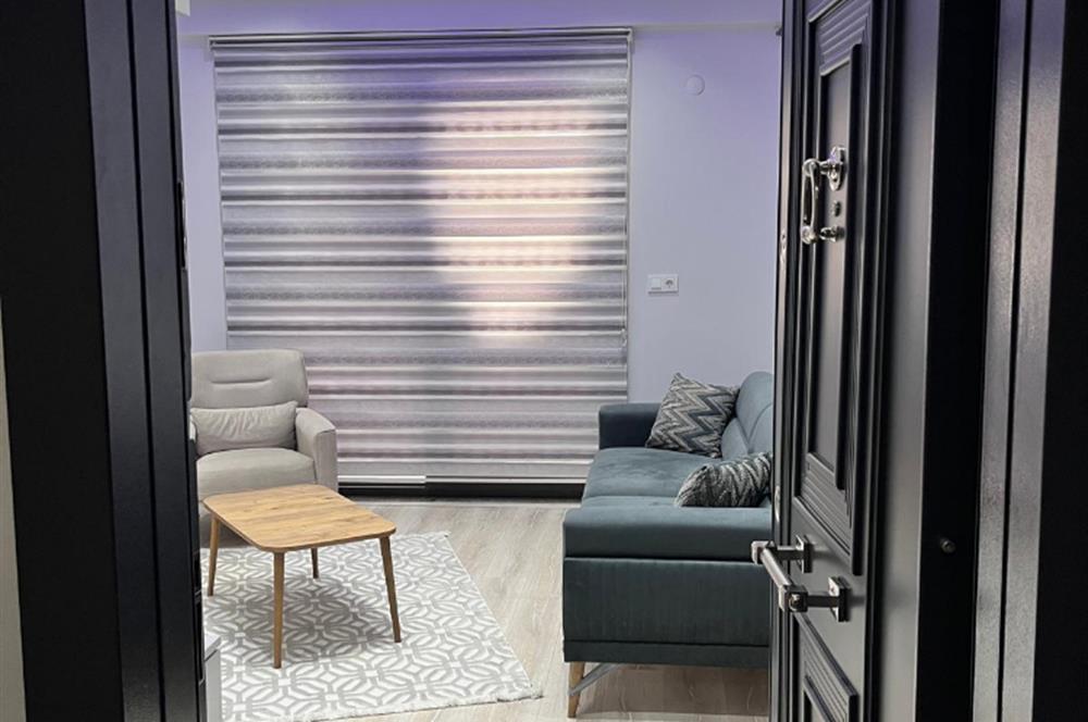 ADLİYE,AVM VE ŞEHİR HASTANESİ YAKINI EŞYALI SATILIK 2+0 DAİRE
